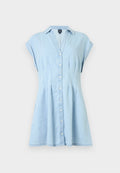 GAP PINTUCK MINI DRESS LARK