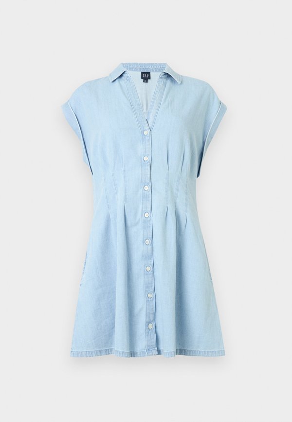GAP PINTUCK MINI DRESS LARK