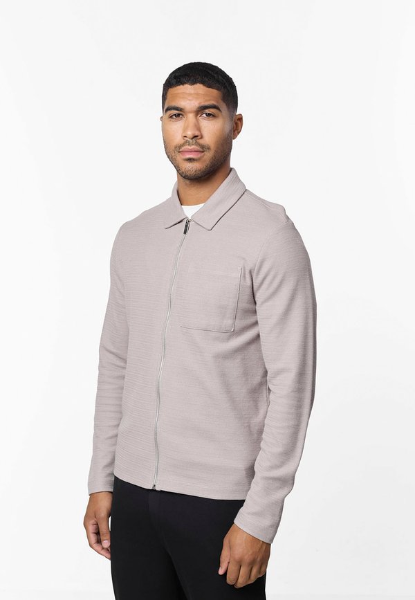 CLOSURE London TONAL ZIPPED OVERSHIRT