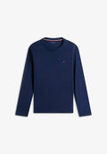 Tommy Hilfiger TOMMY HILFIGER SIGNATURE PRINT WOVEN PYJAMA SET - Pyjama set - carbon navy carbon navy flag
