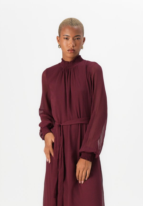 VILA VIFALIA SMOCK HIGH NECK DRESS