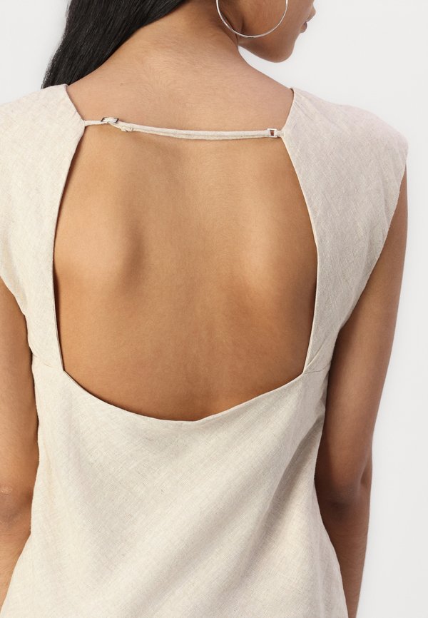 Abercrombie & Fitch Linen blend skimming shell top