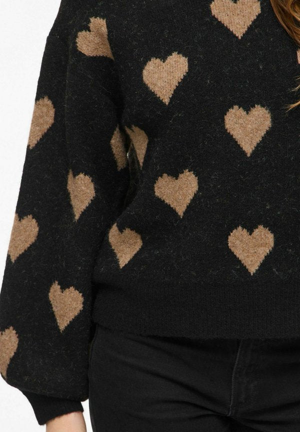 VILA Knitted VILUNA Round neck