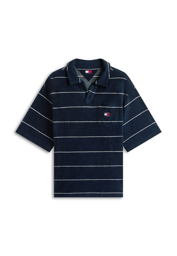 Tommy Jeans 90S REGULAR FIT TOWELLING TERRY POLO SHIRT