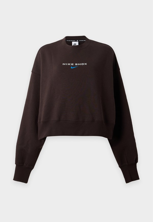 Nike Sportswear SHOX CREW - Sweatshirt - velvet brown