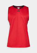 adidas Performance STRIPES - Top - power red/black