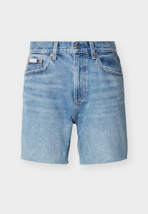 Calvin Klein Jeans 90S - Denim shorts - blue monaco