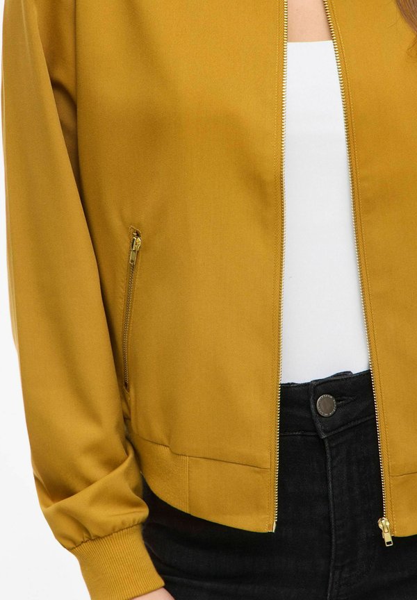 VILA bomber VIBUBBLE Zipper