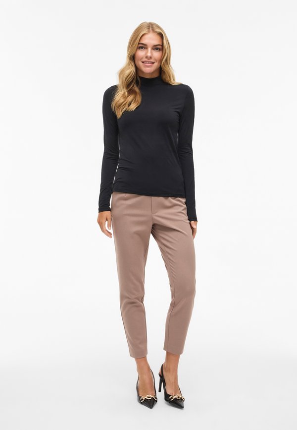 VILA VILEOA L/S HIGH NECK TOP - NOOS