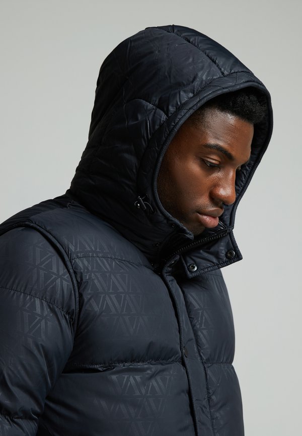 Alessandro Zavetti DELLUCCI 2-IN-1 AOP PUFFER JACKET
