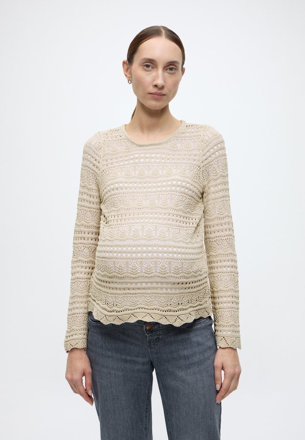 ONLY MATERNITY OLMELKE LIFE LS PULLOVER KNT NCA