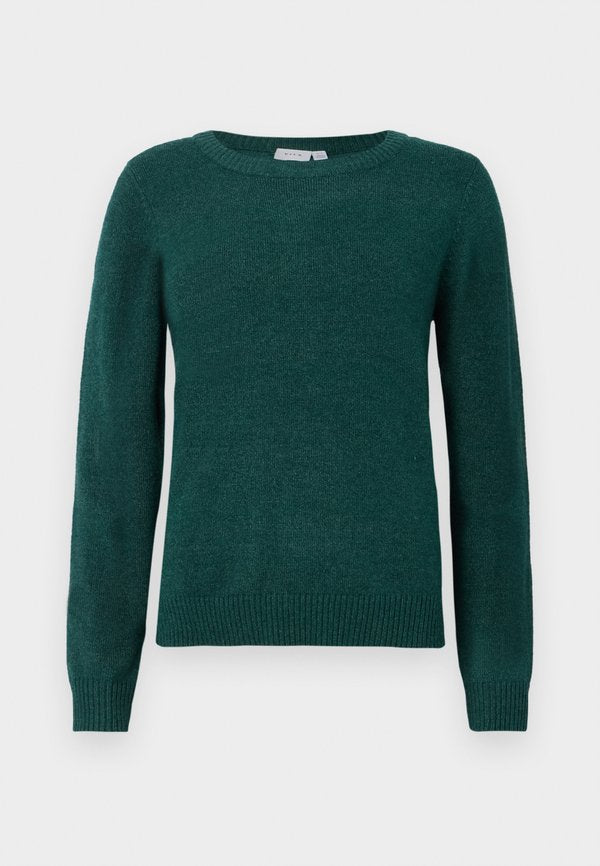 VILA VIRIL O-NECK L/S KNIT TOP - NOOS