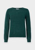 VILA VIRIL O-NECK L/S KNIT TOP - NOOS