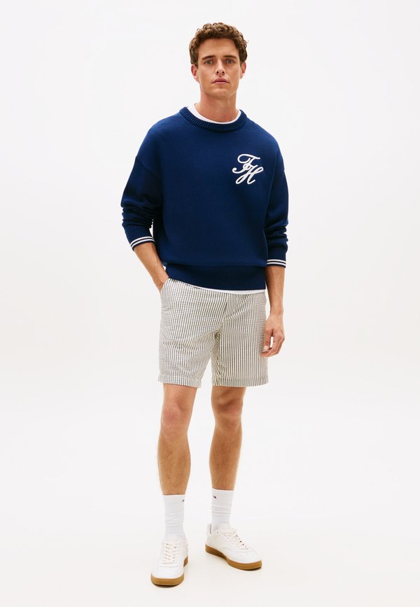 Tommy Hilfiger DOVER SEERSUCKER STRIPE 8" INSEAM CHINO SHORTS