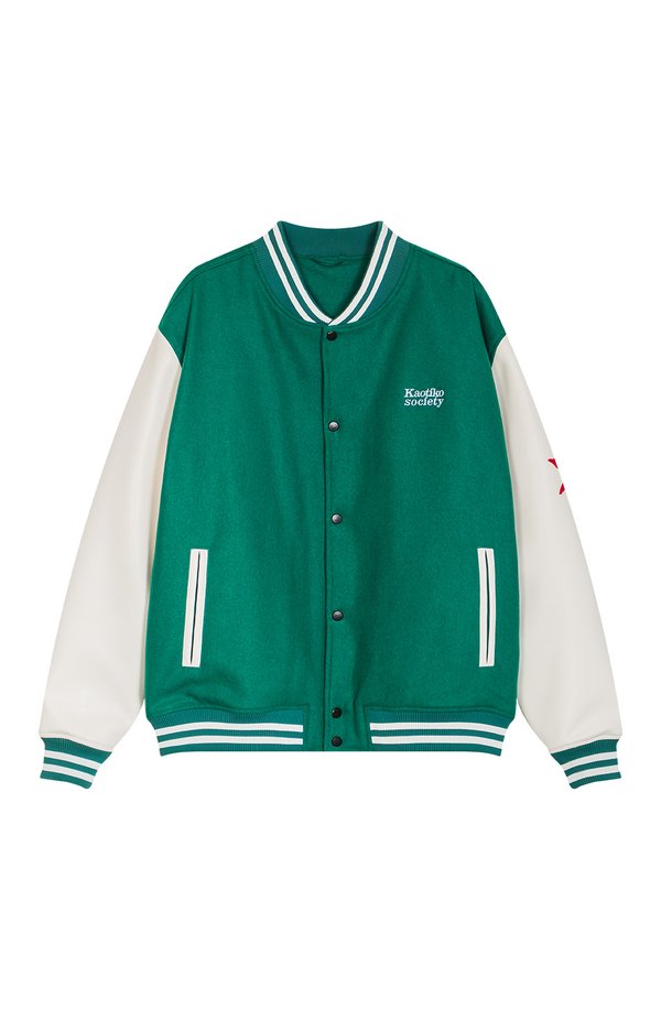 Kaotiko JACKET BASEBALL TRICKY LOVE UNISEX