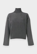 Proenza Schouler White Label ELYSIA SWEATER IN LADDER STRIPE
