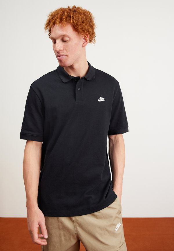 Nike Sportswear Polo shirt - black/white