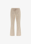 Guess REGULAR FIT LOGO - Tracksuit bottoms - hellbraun