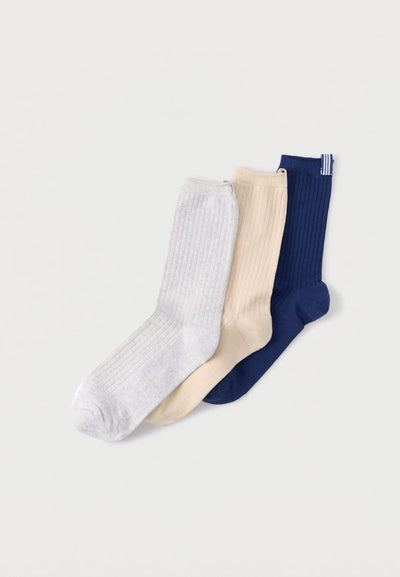 adidas Performance CUSHIONED ESSENTIALS CREW 3 PAIR PACK