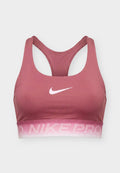 Nike Performance BRA - Medium support sports bra - pink smoke/bleached lilac/pink rise