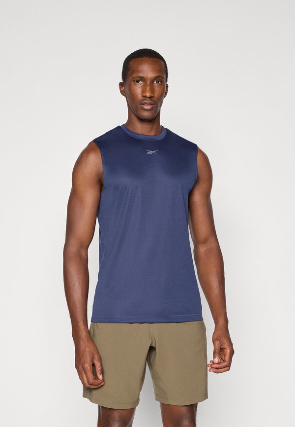 Reebok ID TRAIN SLEEVELESS TECH - Top - vector navy
