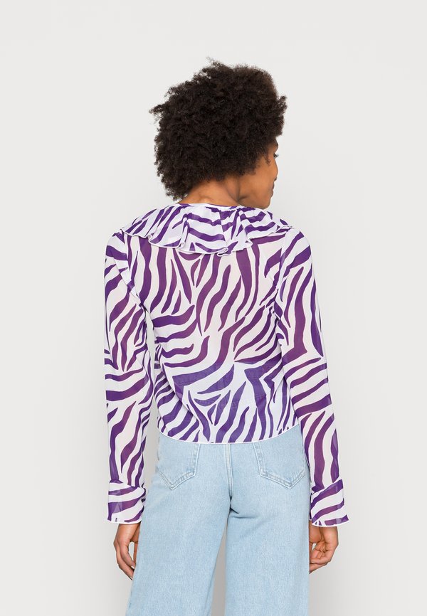 Nly by Nelly FRONT TIE RUFFLE BLOUSE