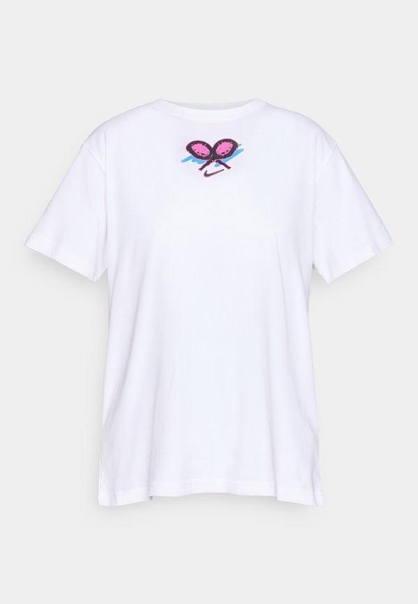 Nike Performance TEE SLAM BOYFRIEND - Sports T-shirt - white