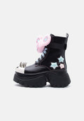 Koi Footwear JAZMIN BEAN X FRUNKROCKER SIDEKICK PLATFORM BOOTS