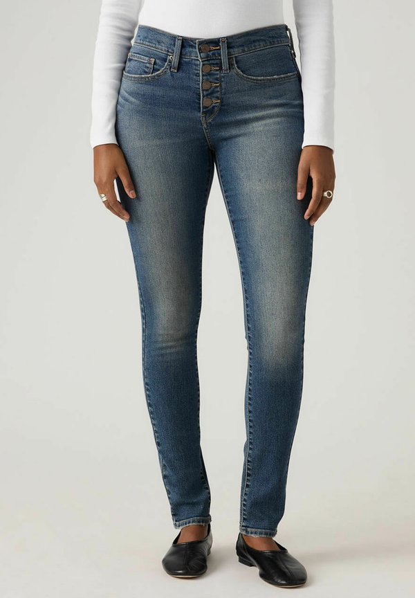 Levi's® 311® HERITAGE SKINNY - Jeans Skinny Fit - leaving early - med indigo - worn in