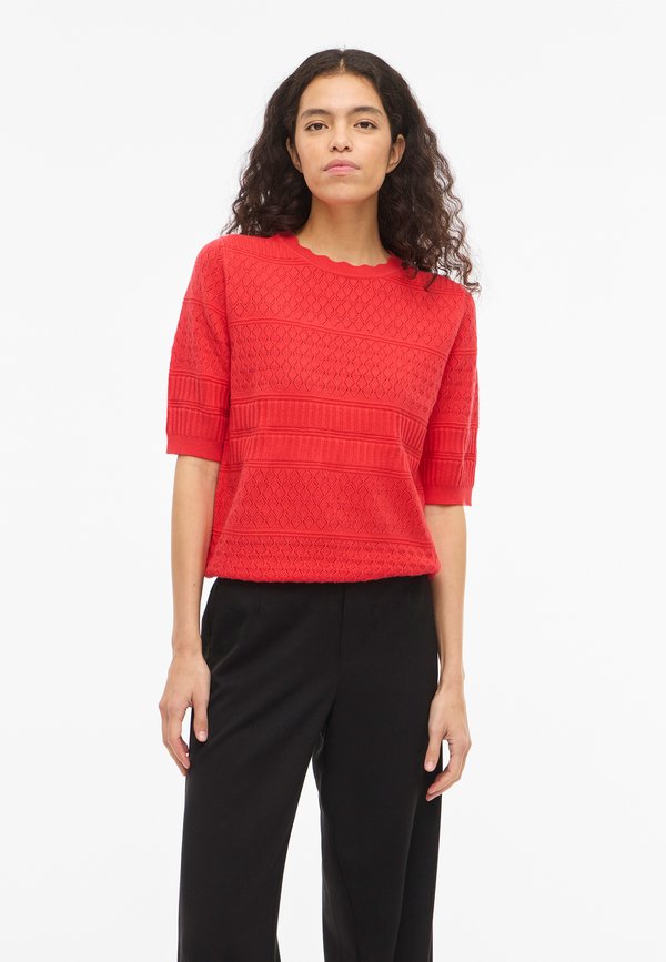 VILA Knitted VIMILOS Short sleeved