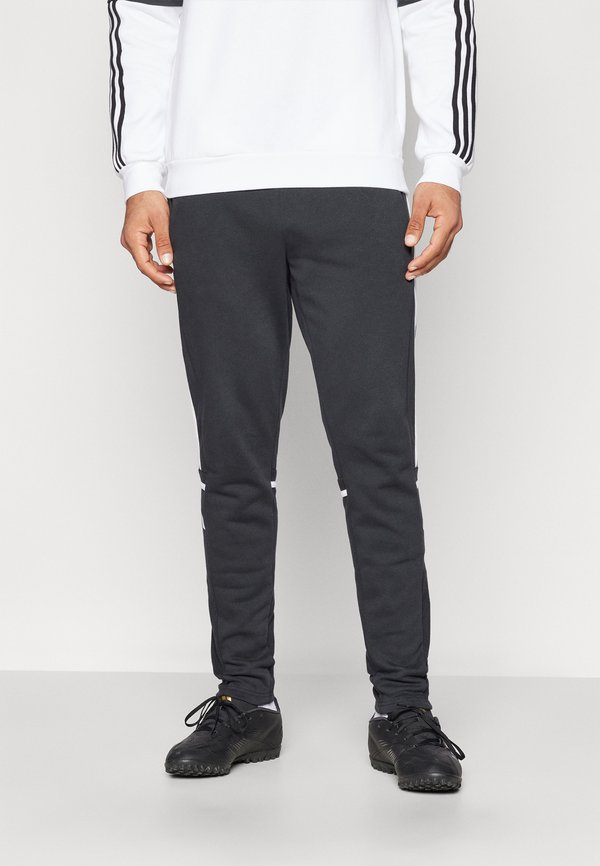 adidas Performance SQUADRA25 SWEAT PANT - Tracksuit bottoms - black/white
