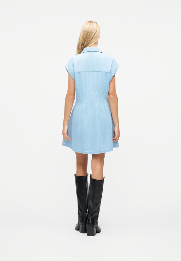 GAP PINTUCK MINI DRESS LARK