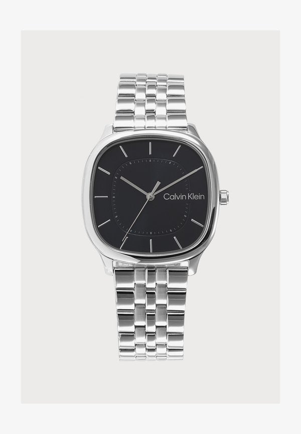 Calvin Klein SHAPE - Watch - silver-coloured/blue