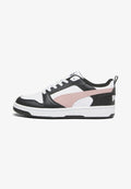 Puma REBOUND V6 LOW UNISEX  - Trainers - white future pink black