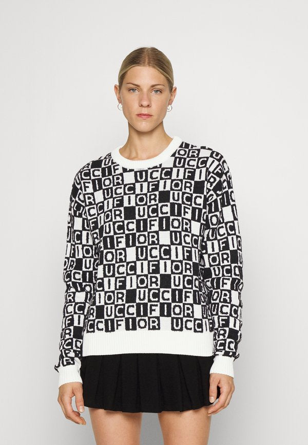 Fiorucci MONOGRAM INTARSIA JUMPER