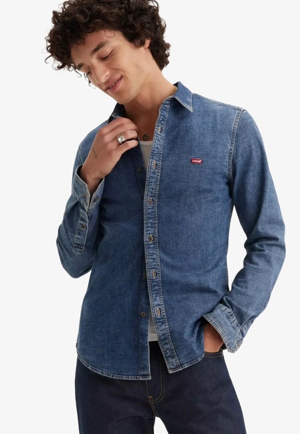 Levi's® BATTERY SHIRT - Shirt - trinity medium wash