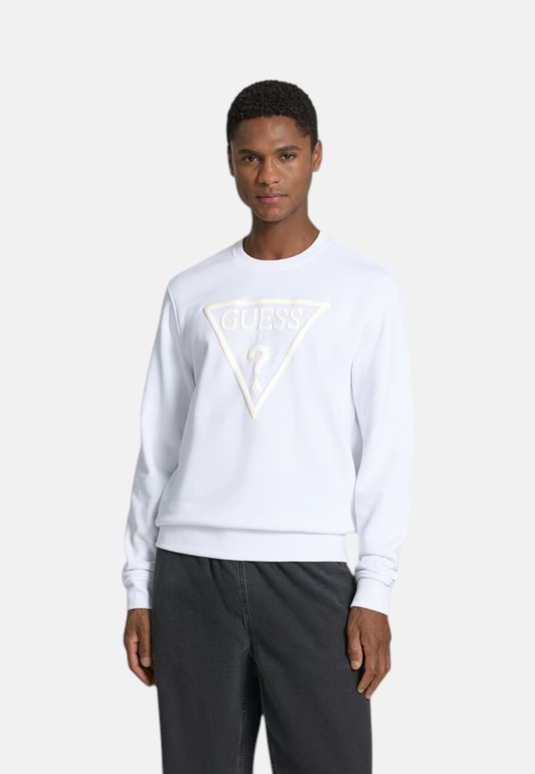 Guess FELPA - Sweatshirt - bianco