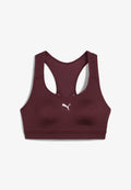 Puma 4KEEPS RUN BRA - Medium support sports bra - ruby shimmer