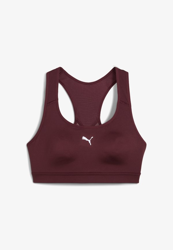 Puma 4KEEPS RUN BRA - Medium support sports bra - ruby shimmer