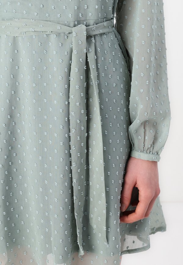 VILA VIMALIANA V NECK BELT DRESS