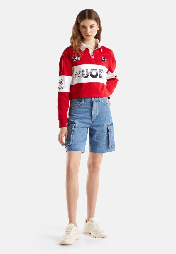 United Colors of Benetton 5-POCKET BERMUDA VINTAGE TREATMENT