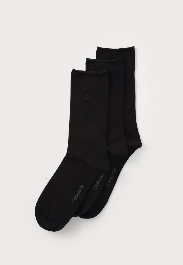 Calvin Klein Underwear WOMEN SOCK 3 PACK - Socks - black