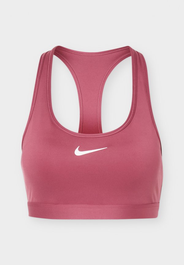 Nike Performance BRA - Medium support sports bra - pink smoke/white