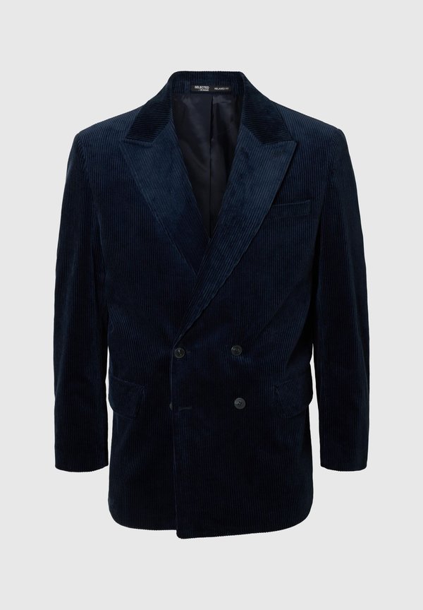 Selected Double breasted corduroy