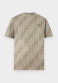adidas Originals MONOGRAM AOP TE - Print T-shirt - silver pebble
