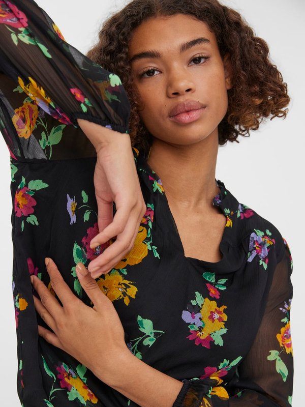 Vero Moda VMKAYA FALL LS V-NECK WVN