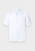 Selected Short sleeved linen blend