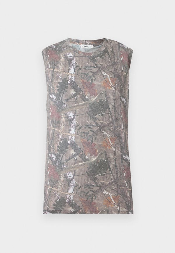 YOURTURN by Zalando REGULAR FIT CAMO TANK