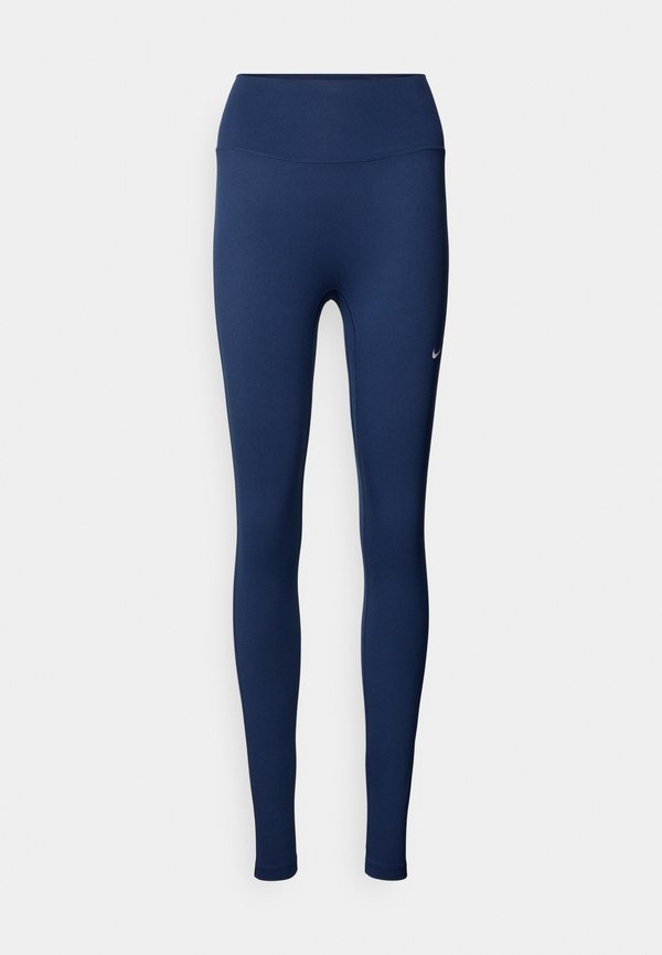 Nike Performance W NK DF ONE HR TIGHT USEAM - Leggings - midnight navy/white