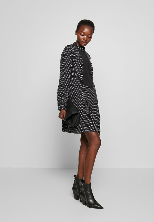 COACH POLKA DOT BIB DRESS